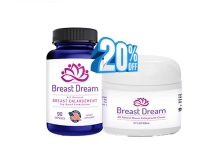 Combo kết hợp viên uống + kem Upsize-Pro giảm 20%