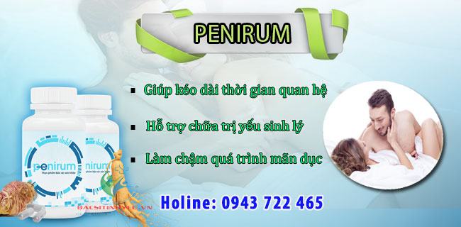 Penirum có tác dụng phụ không
