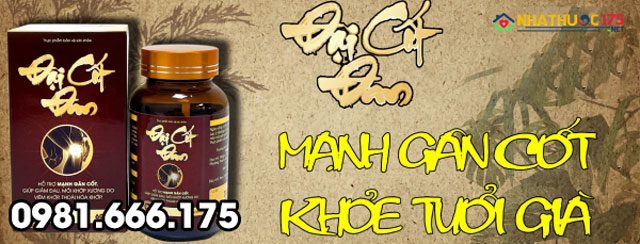 thuốc xương khớp đại cốt đan