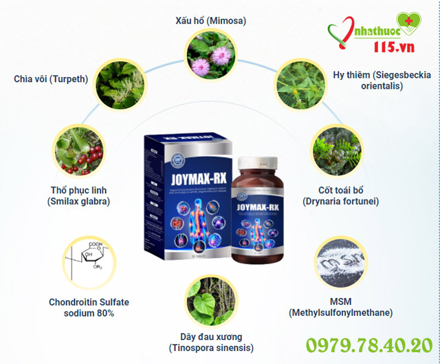 thành phần joymax rx