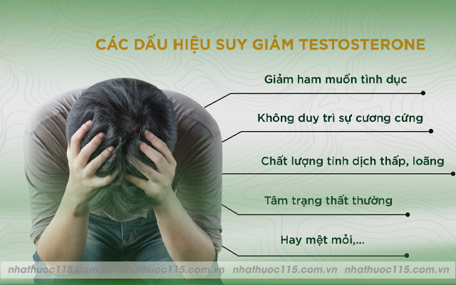 Vì sao nam giới nên điều trị suy giảm testosterone từ sớm?