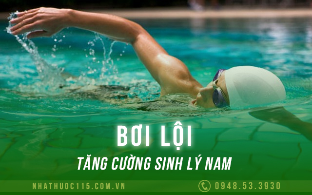 bơi lội môn thể thao tốt cho sinh lý nam giới