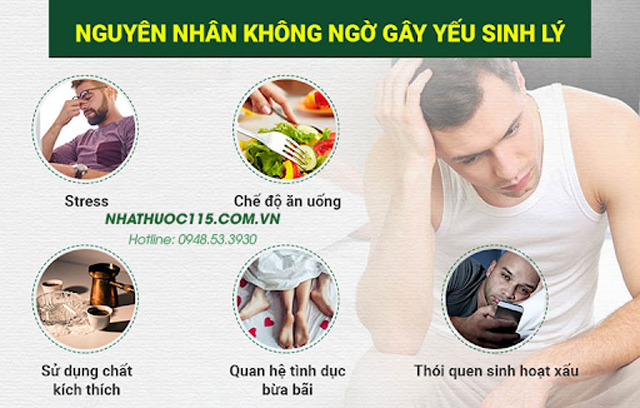 nguyên nhân suy giảm sinh lý