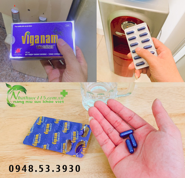 cách sử dụng viganam tâm bình